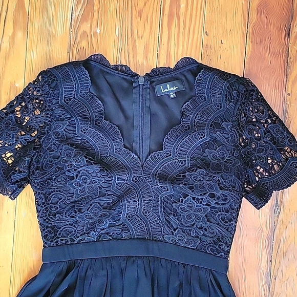 Lulu's black cocktail dress - Picture 2 of 4